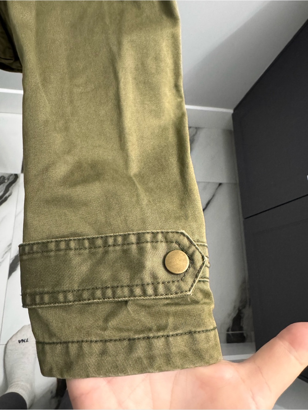 Mavi Olive Green Hooded Utility Jacket - Picture 5 of 6